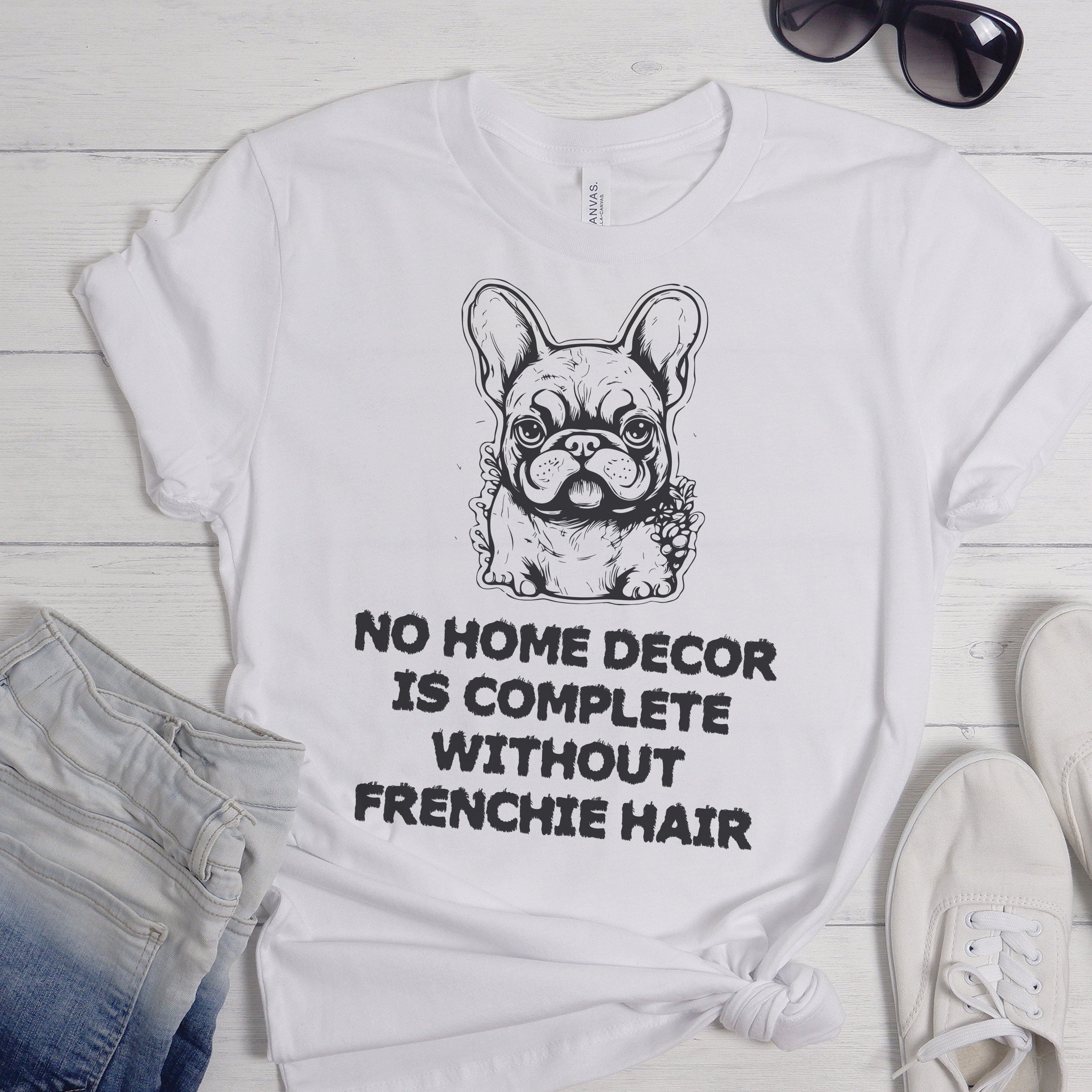 Premium Stylish Timeless Bulldog Art - Unisex T-shirt for Home Use
