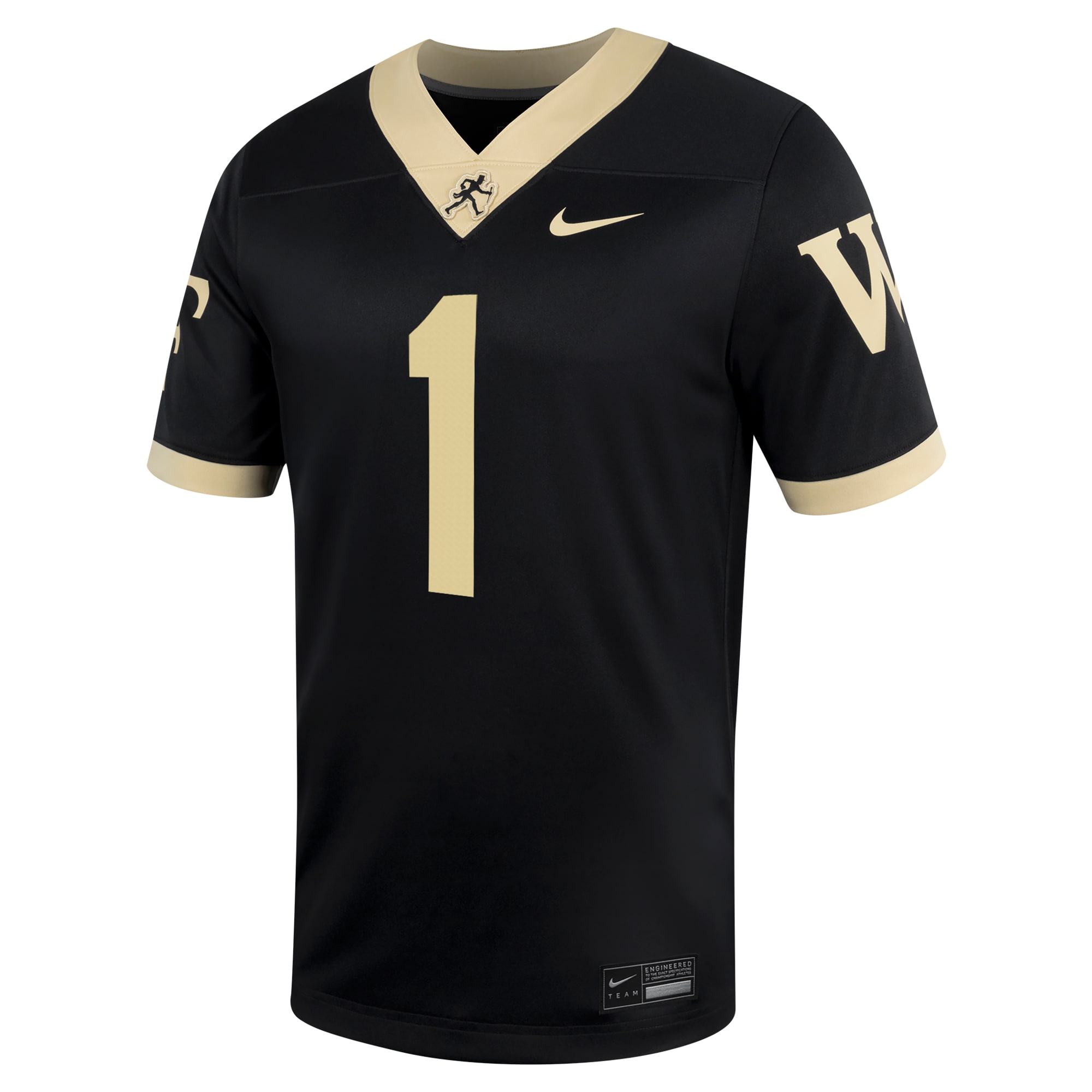#1 Wake Forest Demon Deacons Untouchable 2026 Season Football Jersey?�C Black