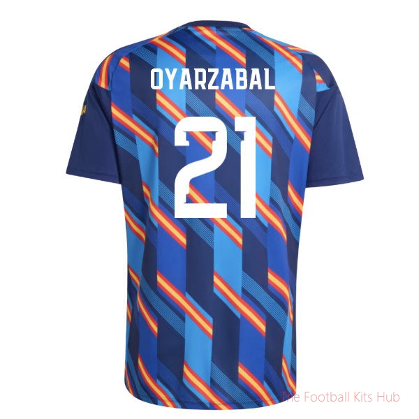 Pro Spain 2026-2027 Home Pre-Match Shirt (Oyarzabal 21)
