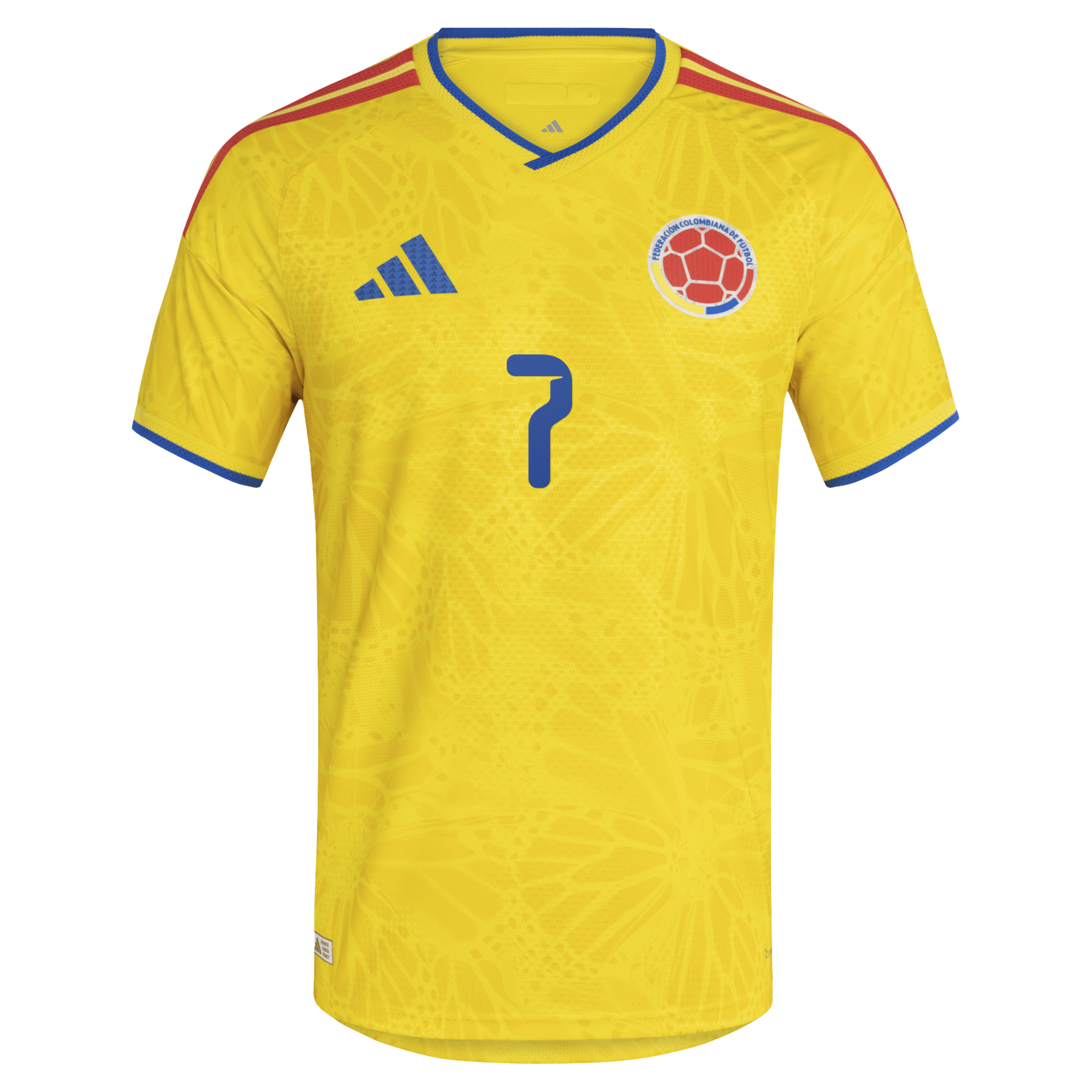 [SD] Luis Diaz Colombia National Team 2026 Home Authentic Jersey - Yellow