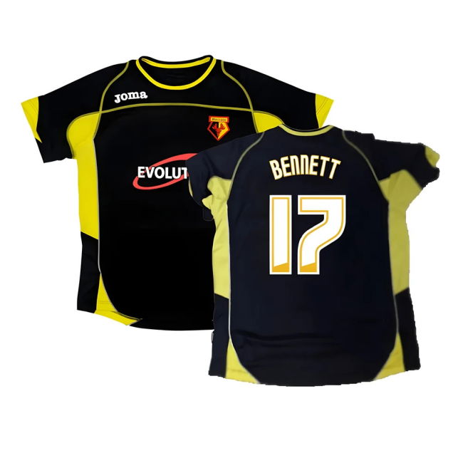 Women's Watford 2009-10 Away Shirt ((Excellent) M) (Bennett 17)
