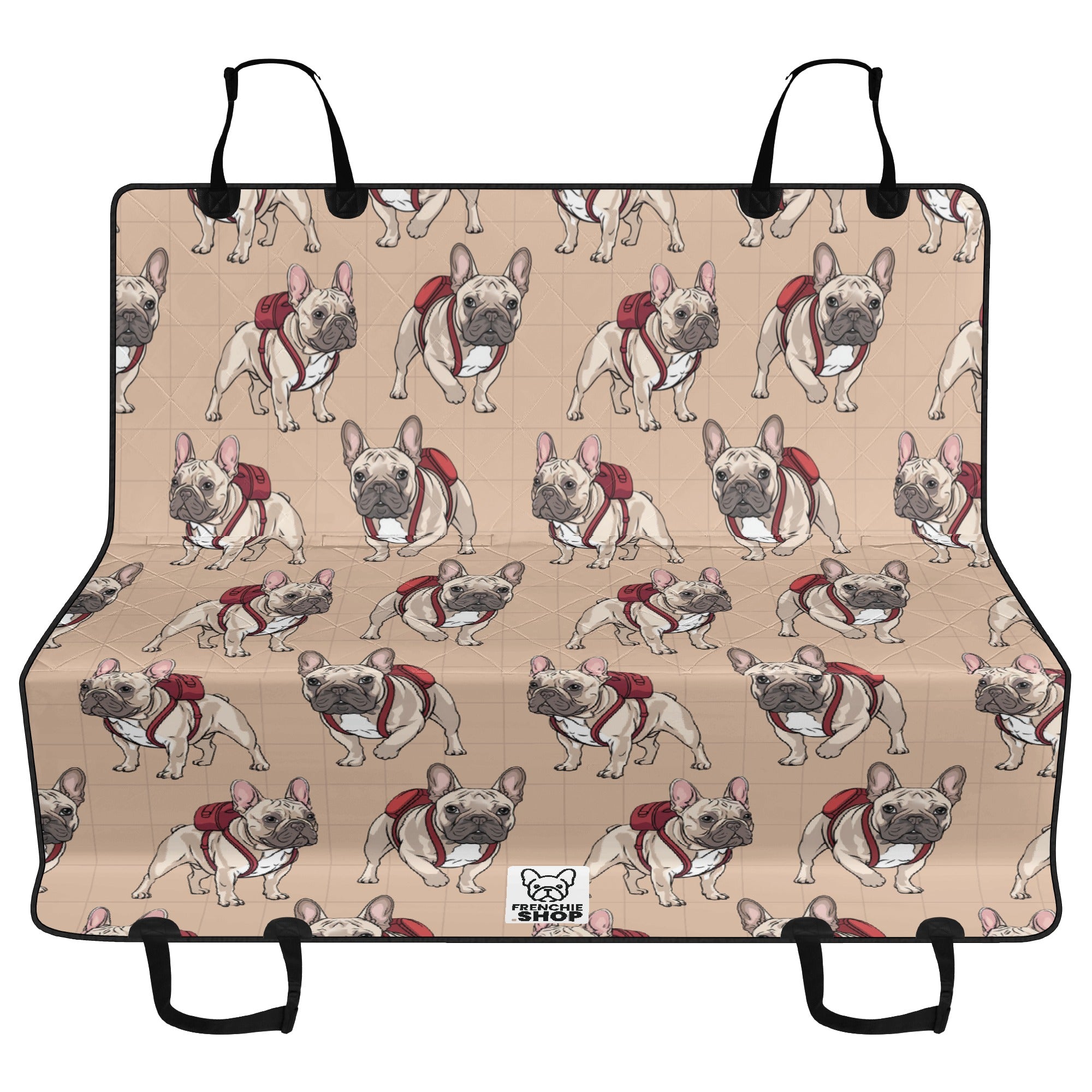Dumpling - Safe Car Pet Seat Covers For French Bulldog Dog Supplies
