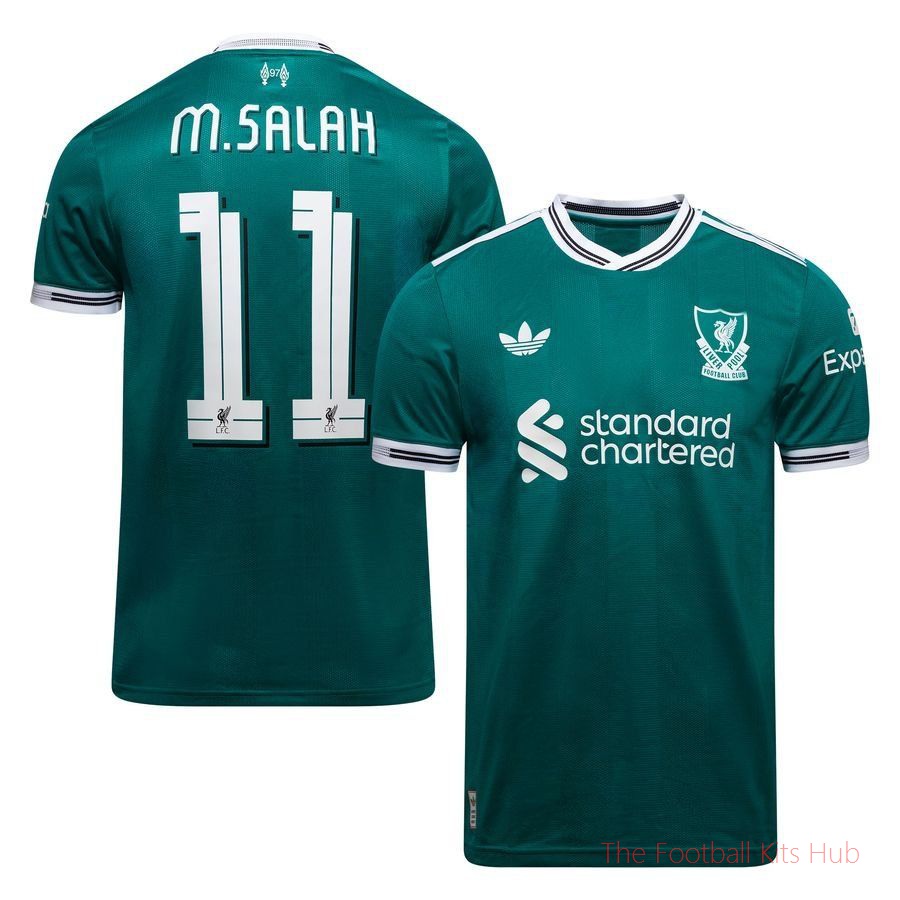 Liverpool Third Shirt 2025/26 Champions League Authentic M.SALAH 11