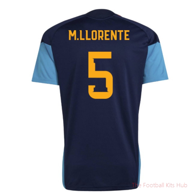 [EFS] 2026/27 Spain Training Jersey (Night Indigo) (M.Llorente 5)
