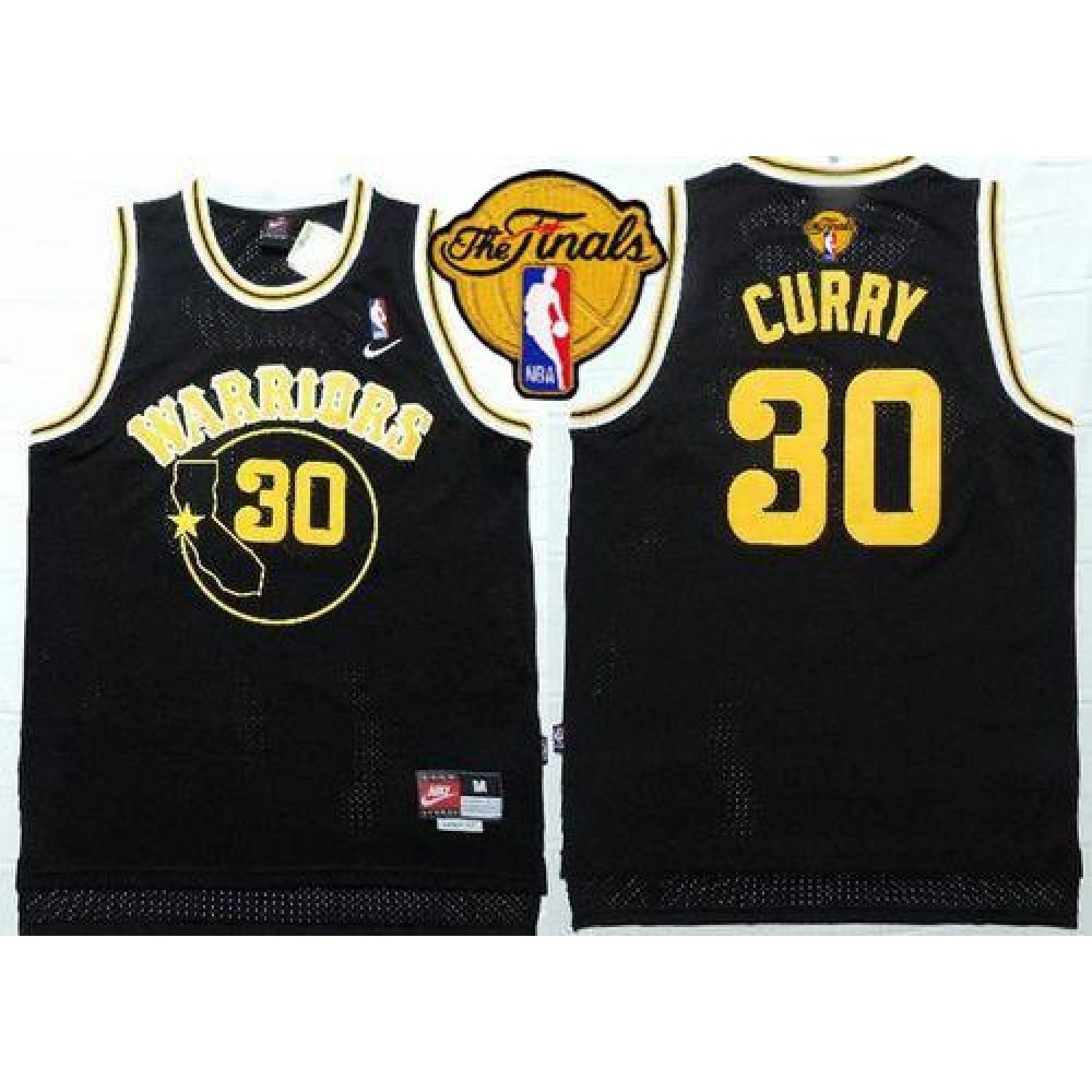 Stephen Curry30 Black Jersey - - NBA Collection
