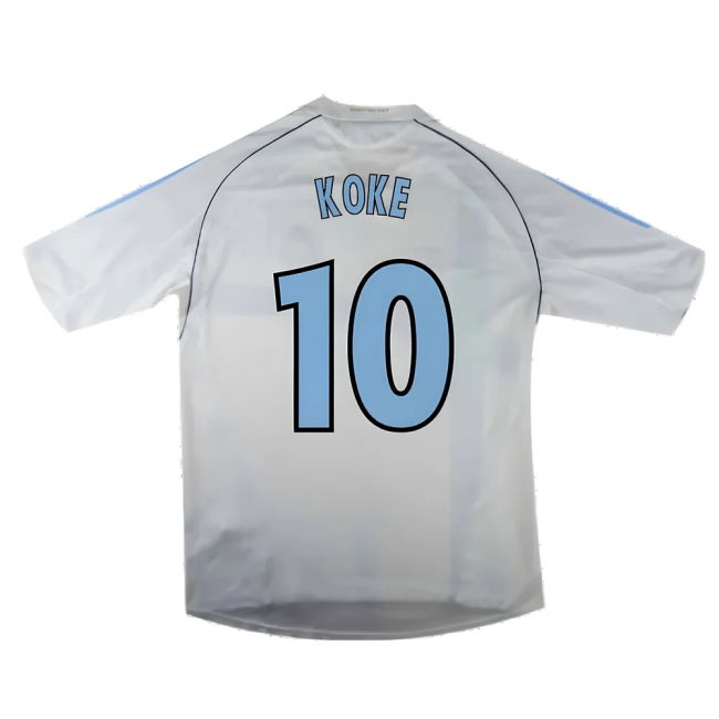 Committed Marseille Home Shirt Excellent L Koke #10 Top Tier Lates...
