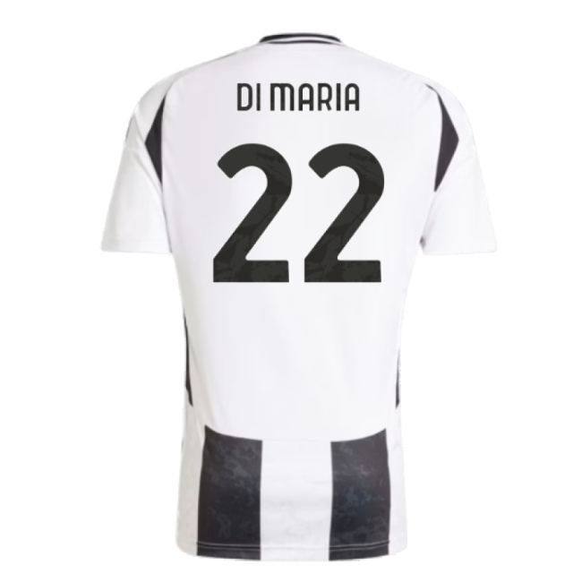 Match Quality Intense Juve Juventus Home Shirt Di Maria #22 2024-2...