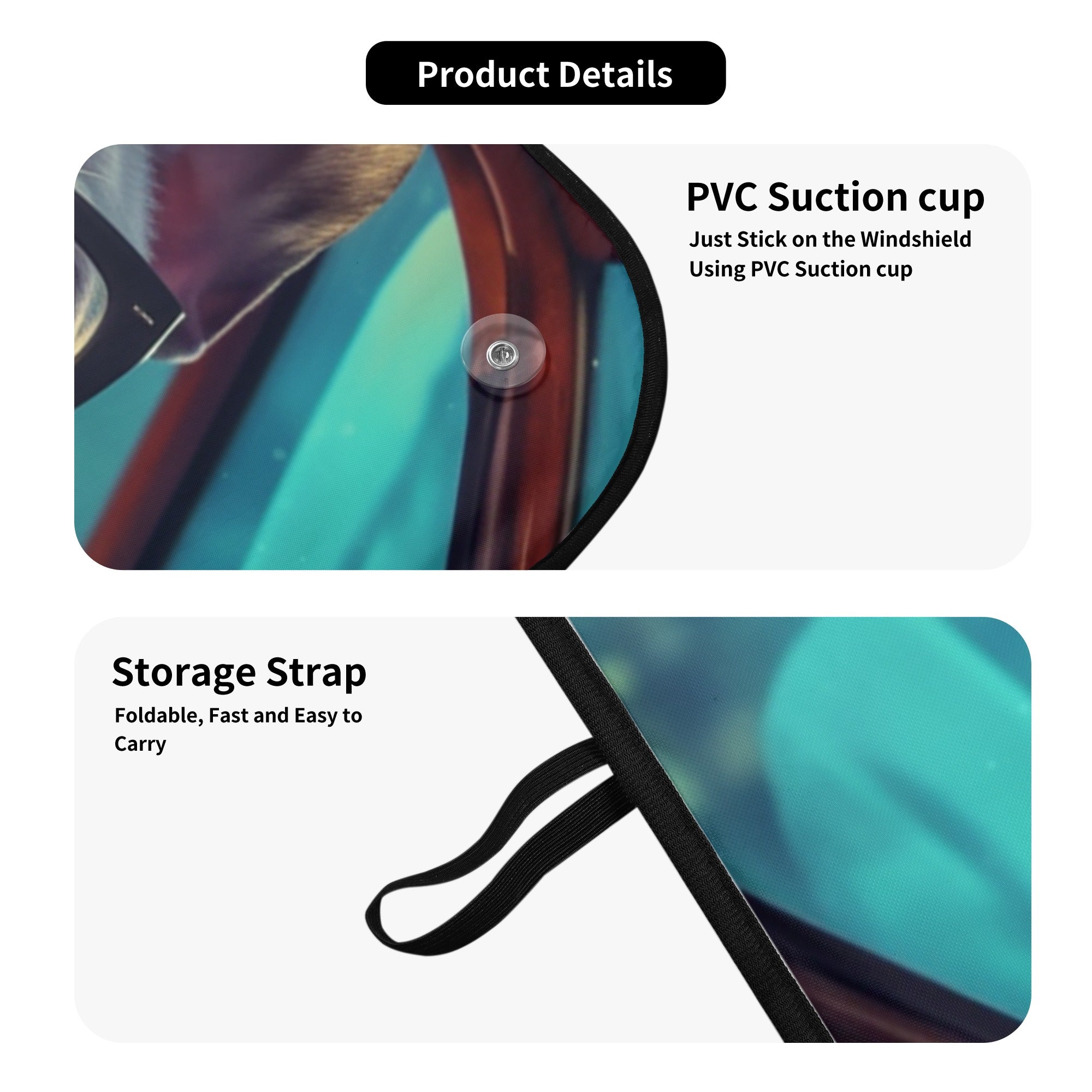 Comfortable Coco - Breed-specific Car Auto Sun Shade Summer Wear