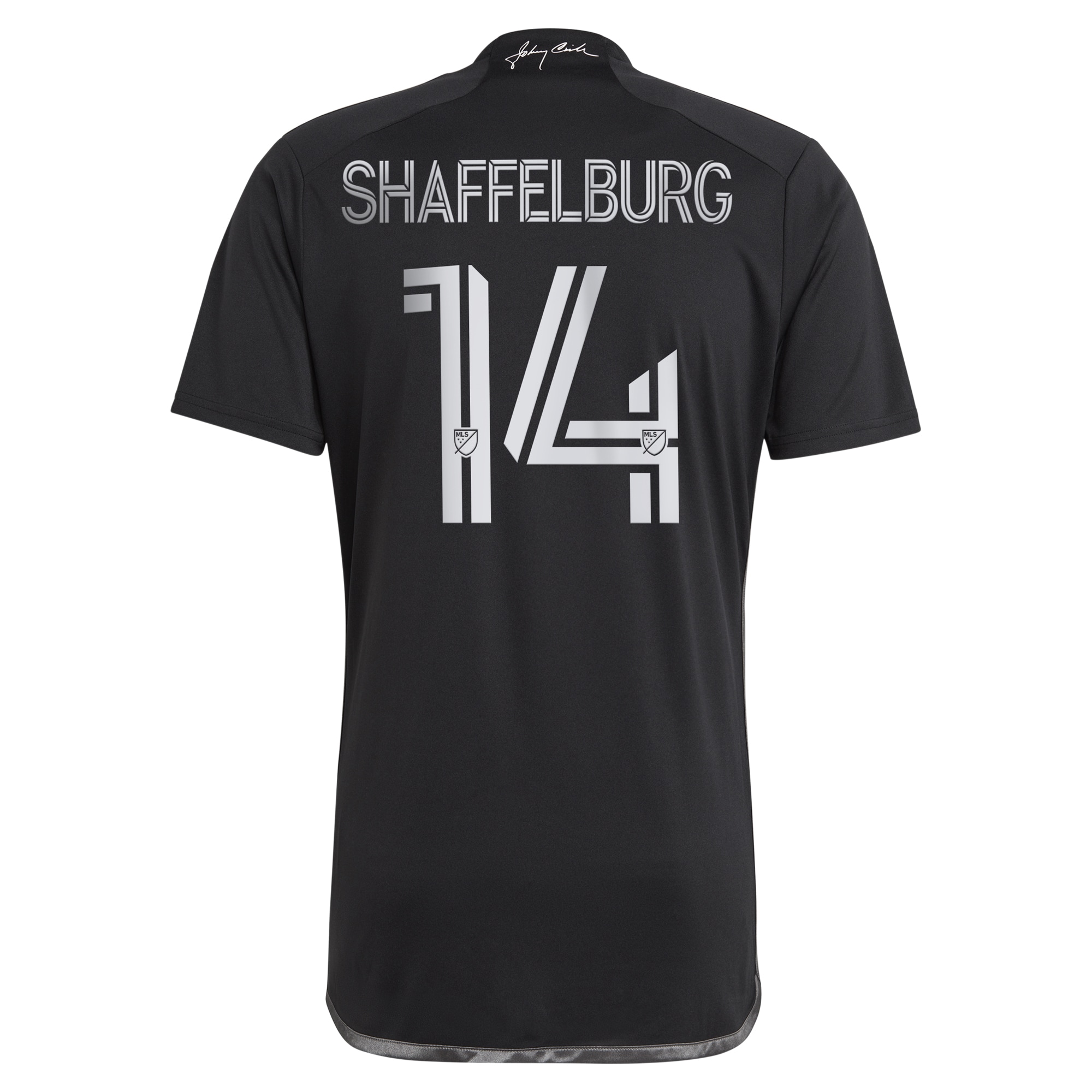[SJH] Jacob Shaffelburg Nashville SC 2024 Man In Black Kit Replica Player Jersey - Black