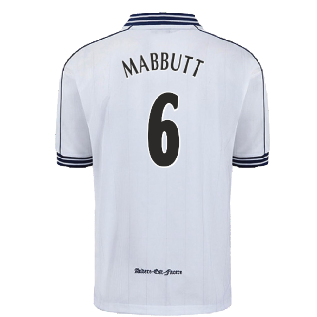Authentic 1997-1999 Tottenham Home Pony Retro Shirt (mabbutt 6)