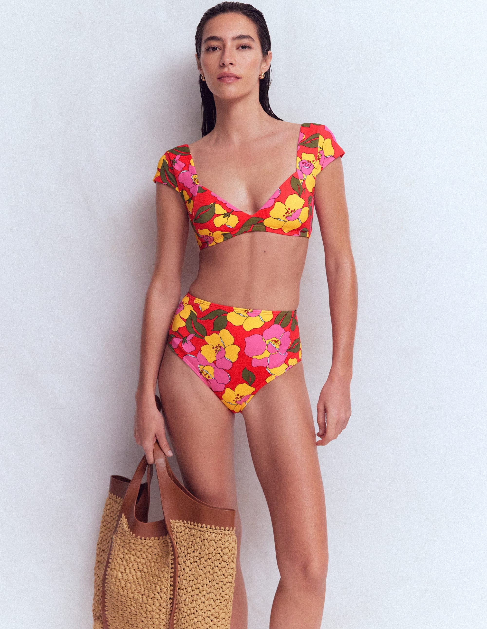 High Waisted Bikini Bottoms