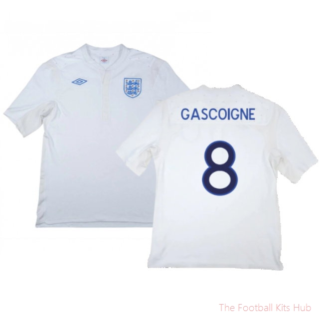 England 2011-12 Home Shirt (XL) (Fair) (Gascoigne 8)
