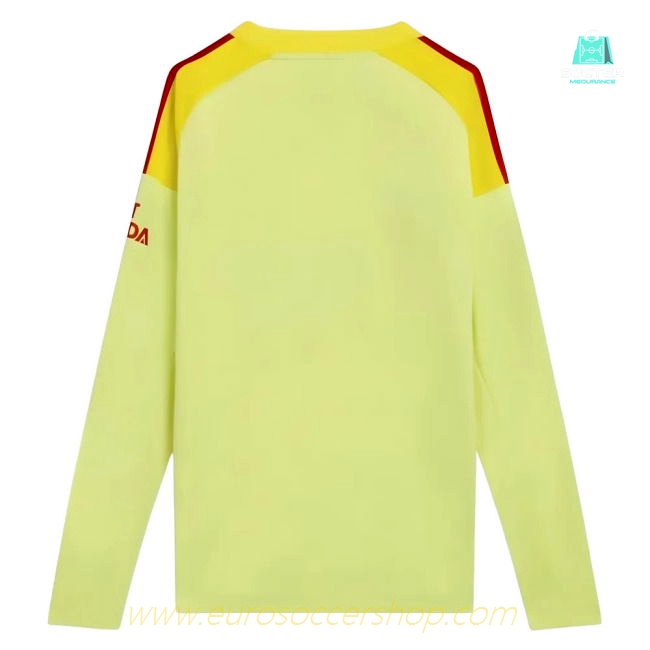 2025-2026 Arsenal Home Goalkeeper Shirt (Yellow) - Kids (Raya 22)