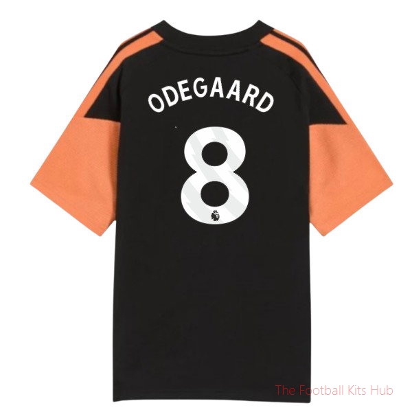 2026-2027 Arsenal Training T-Shirt Odegaard #8 Youth Football Kit
