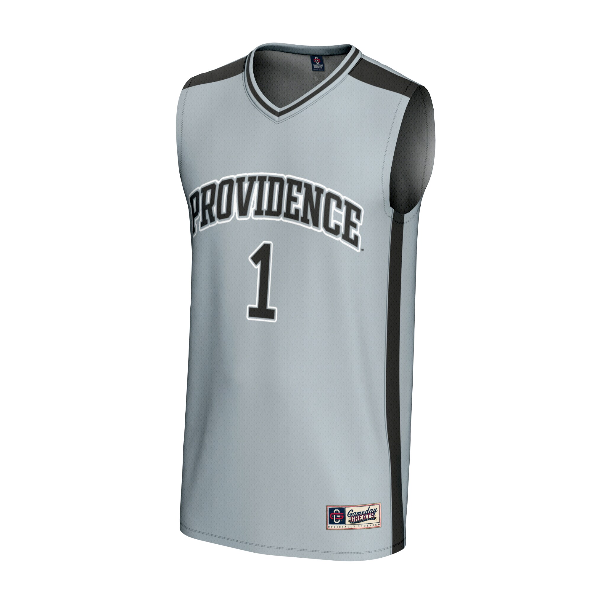 [NJP] Providence Friars GameDay Greats Unisex Lightweight Basketball Fashion Jersey - Silver