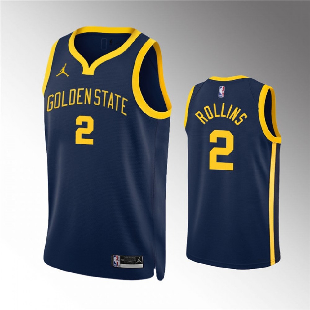 Golden State Warriors 2 Navy Jersey - Fan Favorite