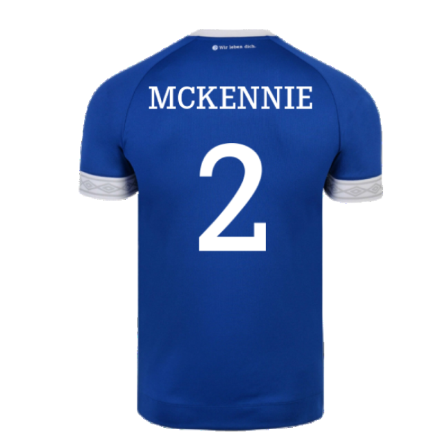 Genuine Schalke 2018-19 Home Shirt ((Mint) Xxl) (Mckennie 2)