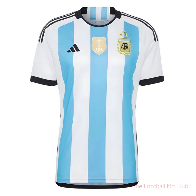 Argentina 2022 World Cup Winners Home Shirt