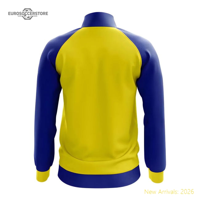 Barbados Concept Football Track Jacket (yellow) - Excellent Value
