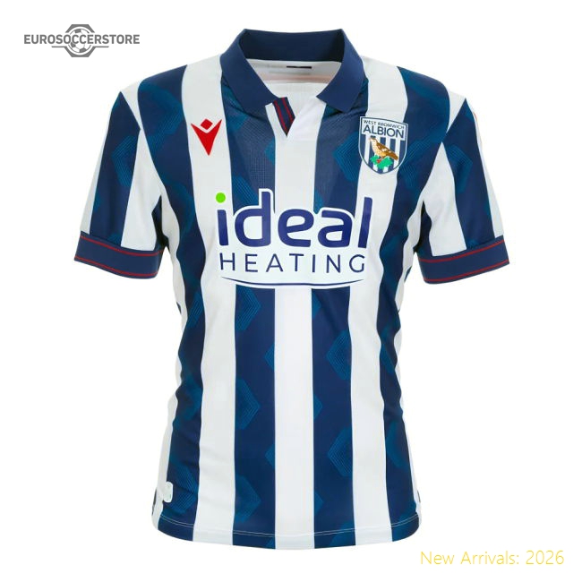 Outstanding 2024-2025 West Brom Wba Home Shirt (wallace 7)