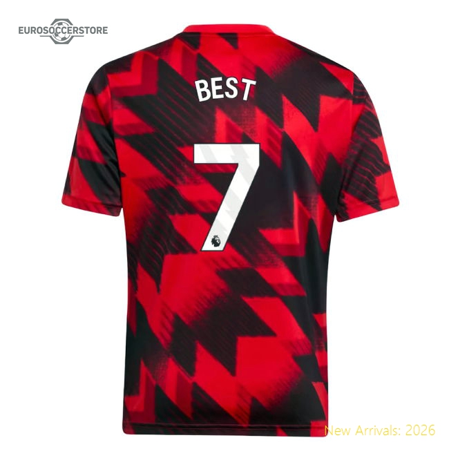 Man Utd Kids Best Gentle Jersey Dri-fit Easy-care Moisture-wicking