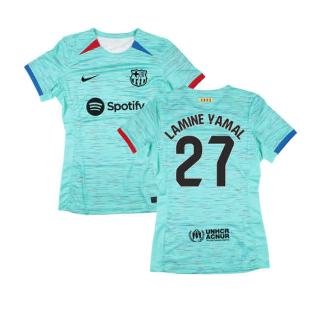 Superior 2023-2024 Cules Change Jersey (womens) (lamine Yamal 27)
