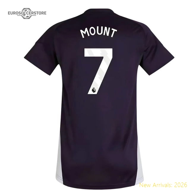 2025-2026 Man Utd Training Jersey (Aurora Plum) Womens (Mount 7)