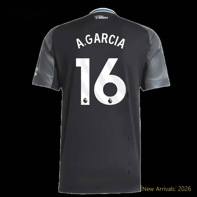 Authentic 2025-2026 Aston Villa Away Shirt (a.garcia 16) - Premium