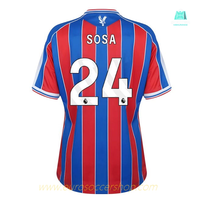 2025-2026 Crystal Palace Home Shirt (Womens) (Sosa 24)