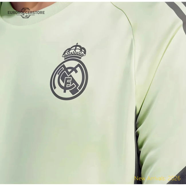Match-ready Real Madrid Training Trent Jersey 2025-2026 Lightweight