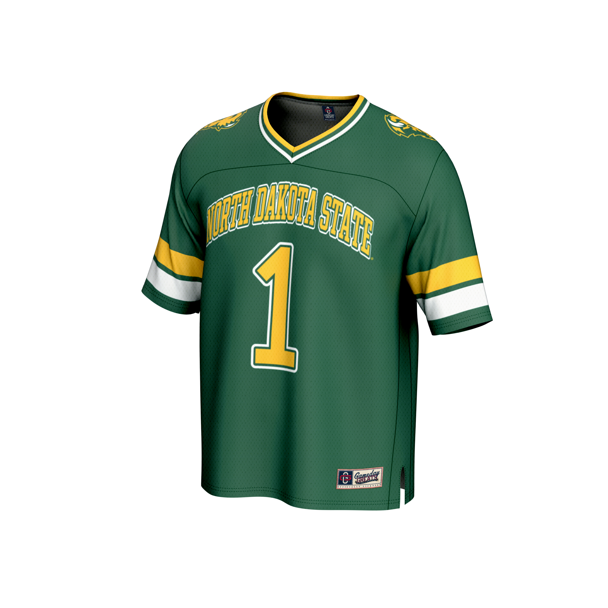 [Youth] NDSU Bison #1 Football Jersey - Green | Stadium Series 2026/27