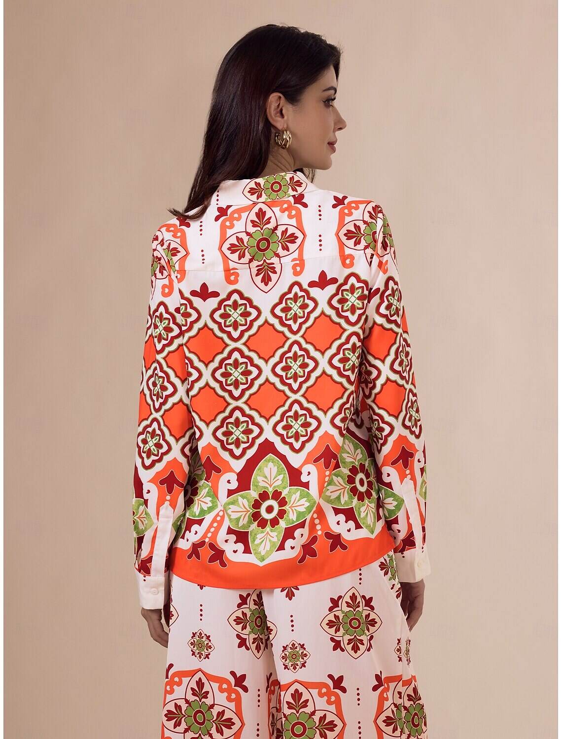 Satin Boho Double Slit Crew Neck Sleeveless Tank Top