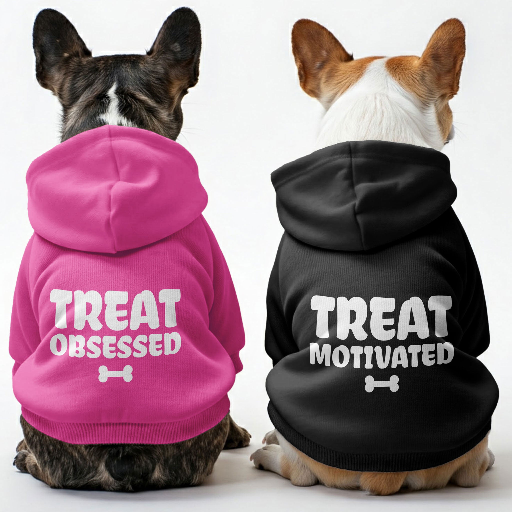 French Bulldog Treat Motivated And Treat Obsessed Matching French