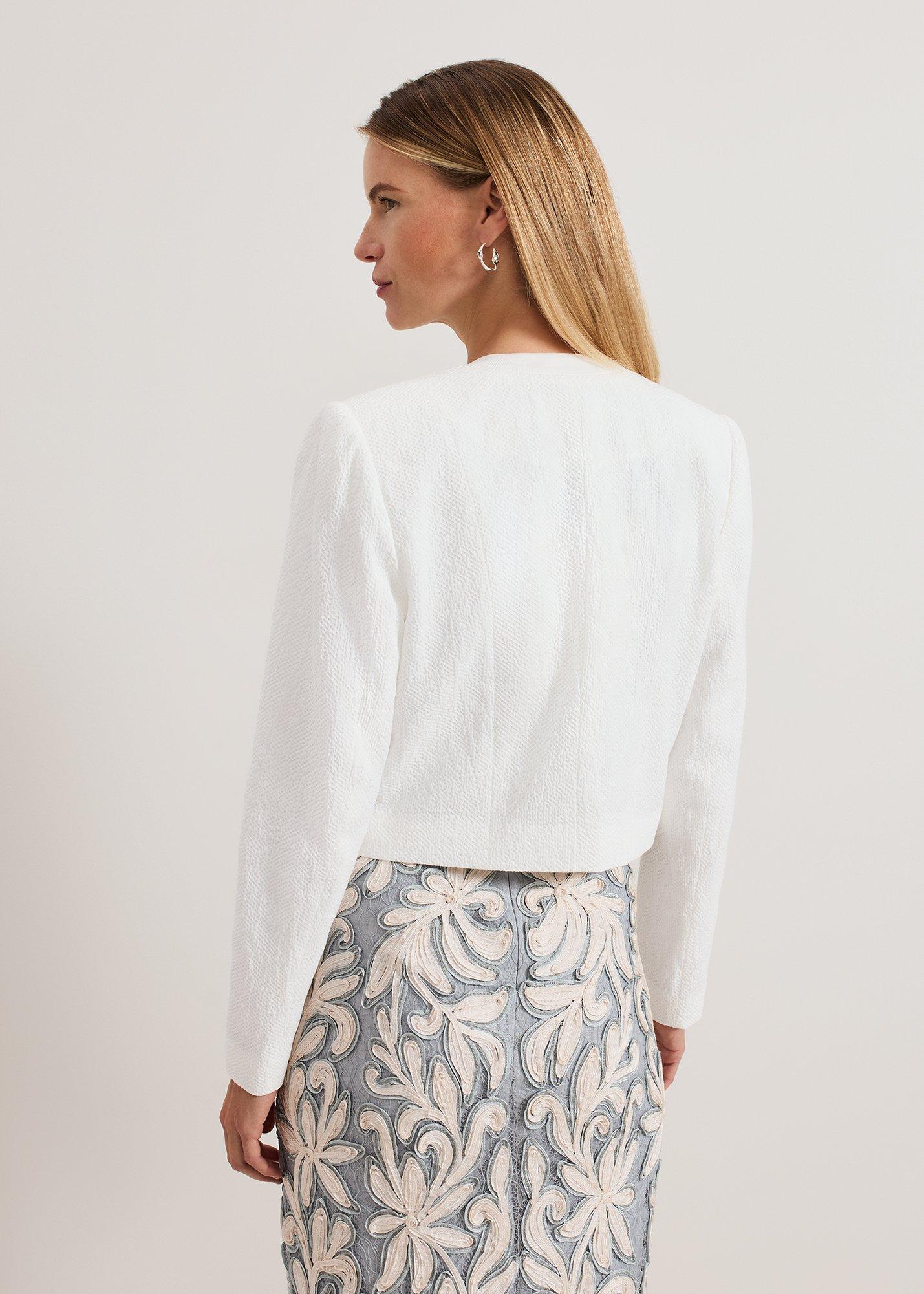 Olivia Textured Short Jacket