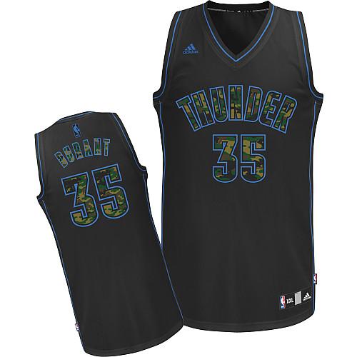Black LAC Kevin Durant #35 Performance Jersey Premium Quality