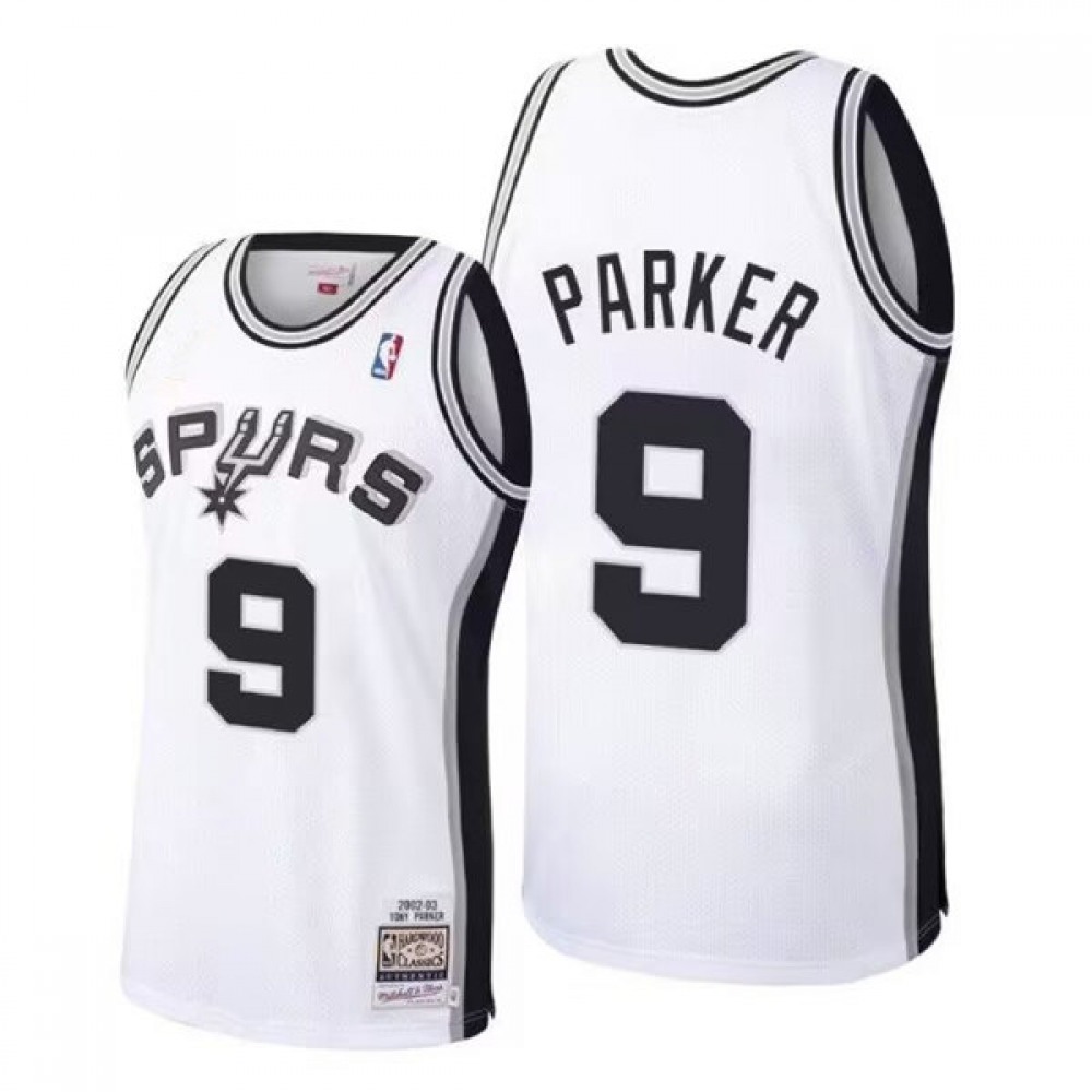 Limited Men's San Antonio Spurs #9 Tony White Basketball Jersey