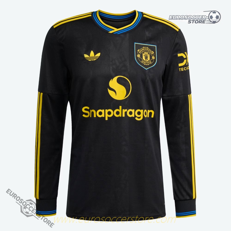 Third Long Sleeve Manchester United DE LIGT 4 Jersey 25-26