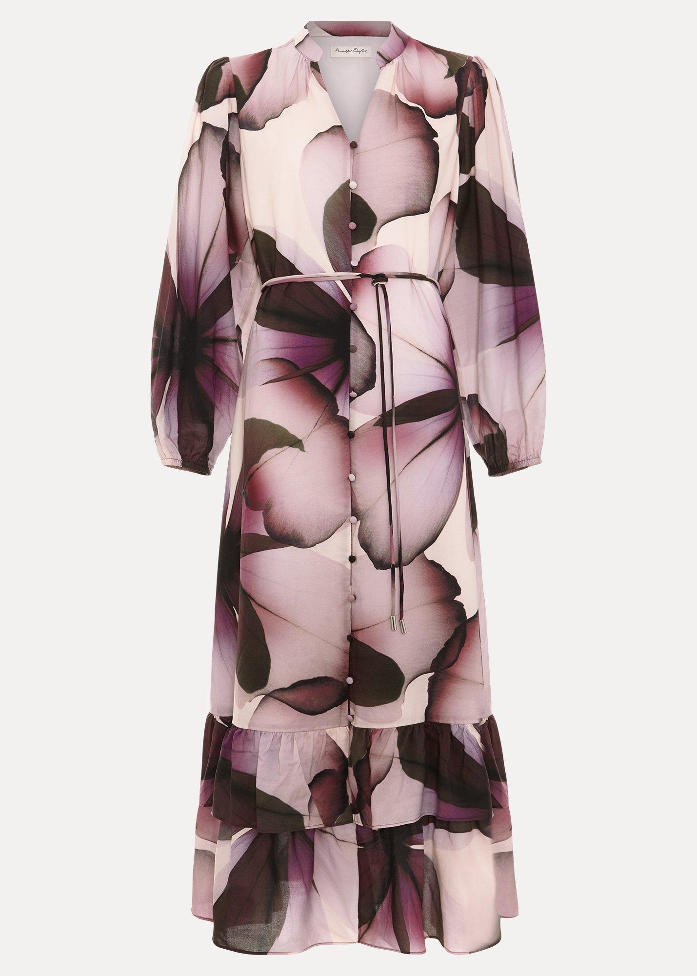 Petite Clarra Floral Midaxi Dress