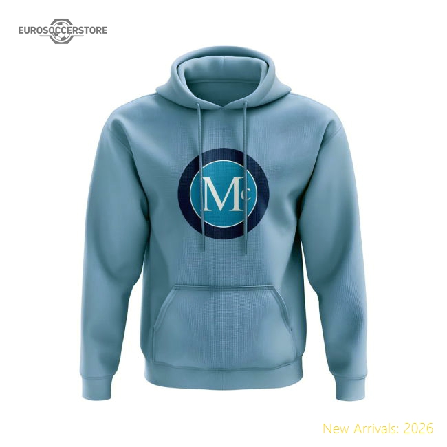 Excellent Scott Mctominay Napoli Fc Badge Hoody (sky) - Match Quality