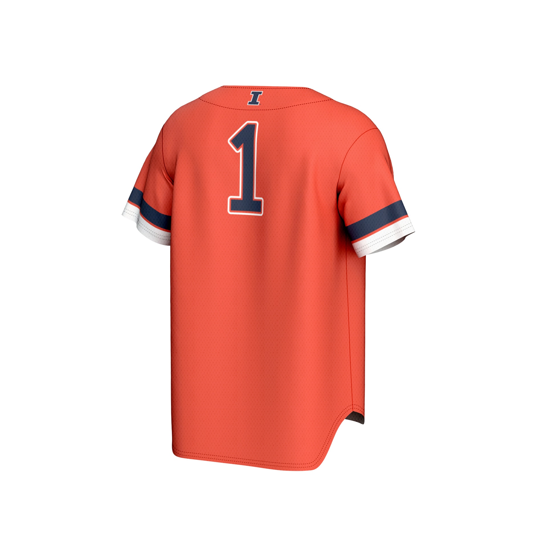 [NJP] Illinois Fighting Illini GameDay Greats Youth Collegiate Baseball Fashion Jersey - Orange