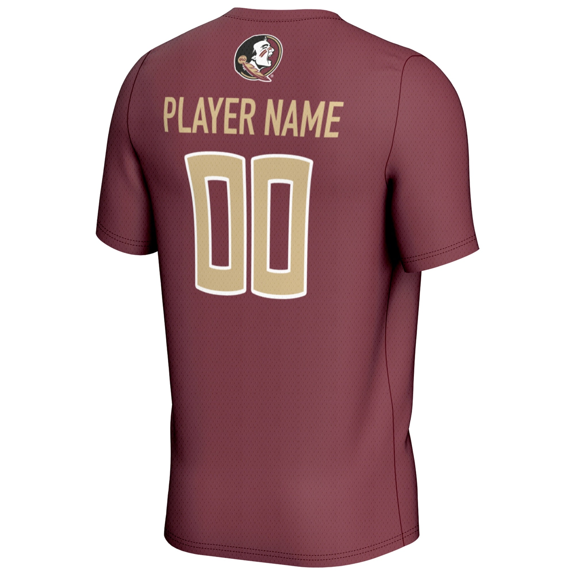[NJP] Florida State Seminoles GameDay Greats Youth NIL Pick-A-Player Lightweight Collegiate Women's Soccer Fashion Jersey - Garnet