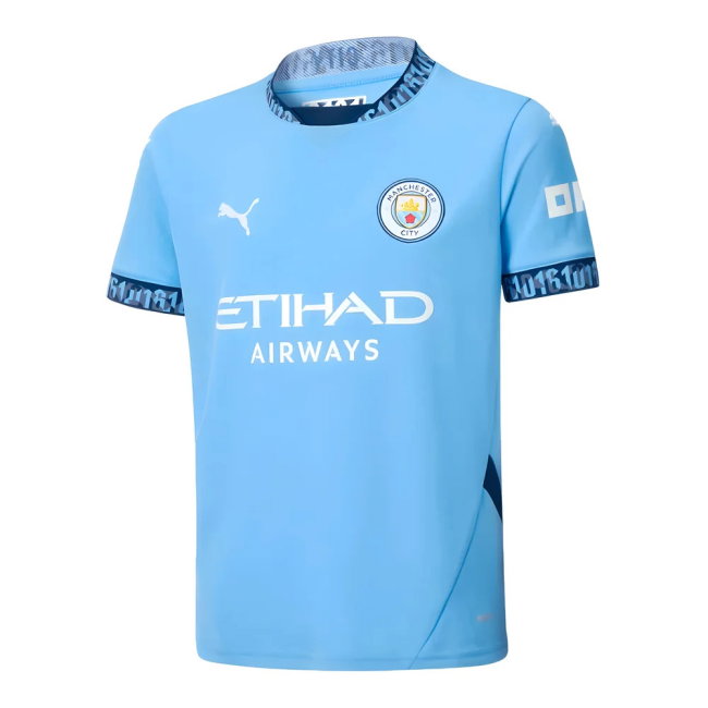Man City Home Shirt 2024-2025 edition (Children