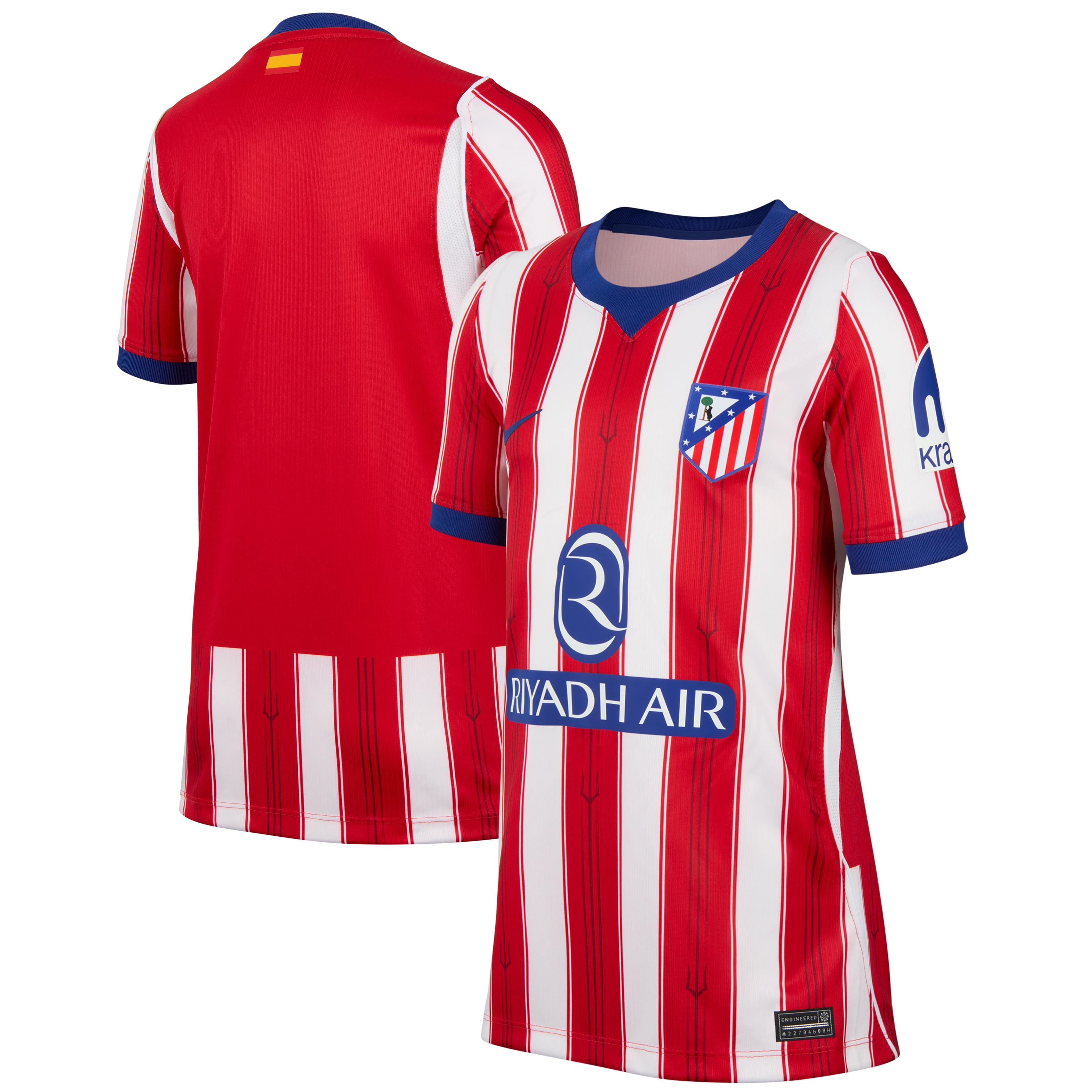 [SJH] Atletico de Madrid Youth 2026/27 Home Stadium Replica Jersey - Red/White