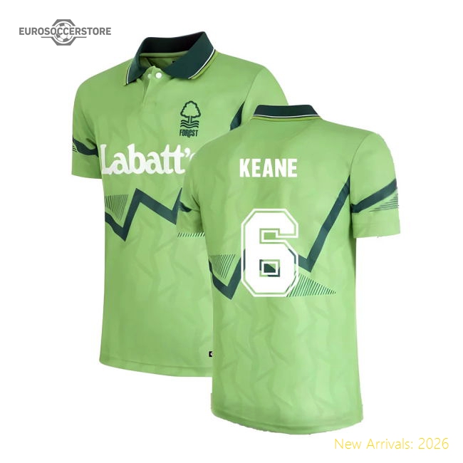 1993-1994 Nottingham Forest Third Retro Shirt (keane 6)