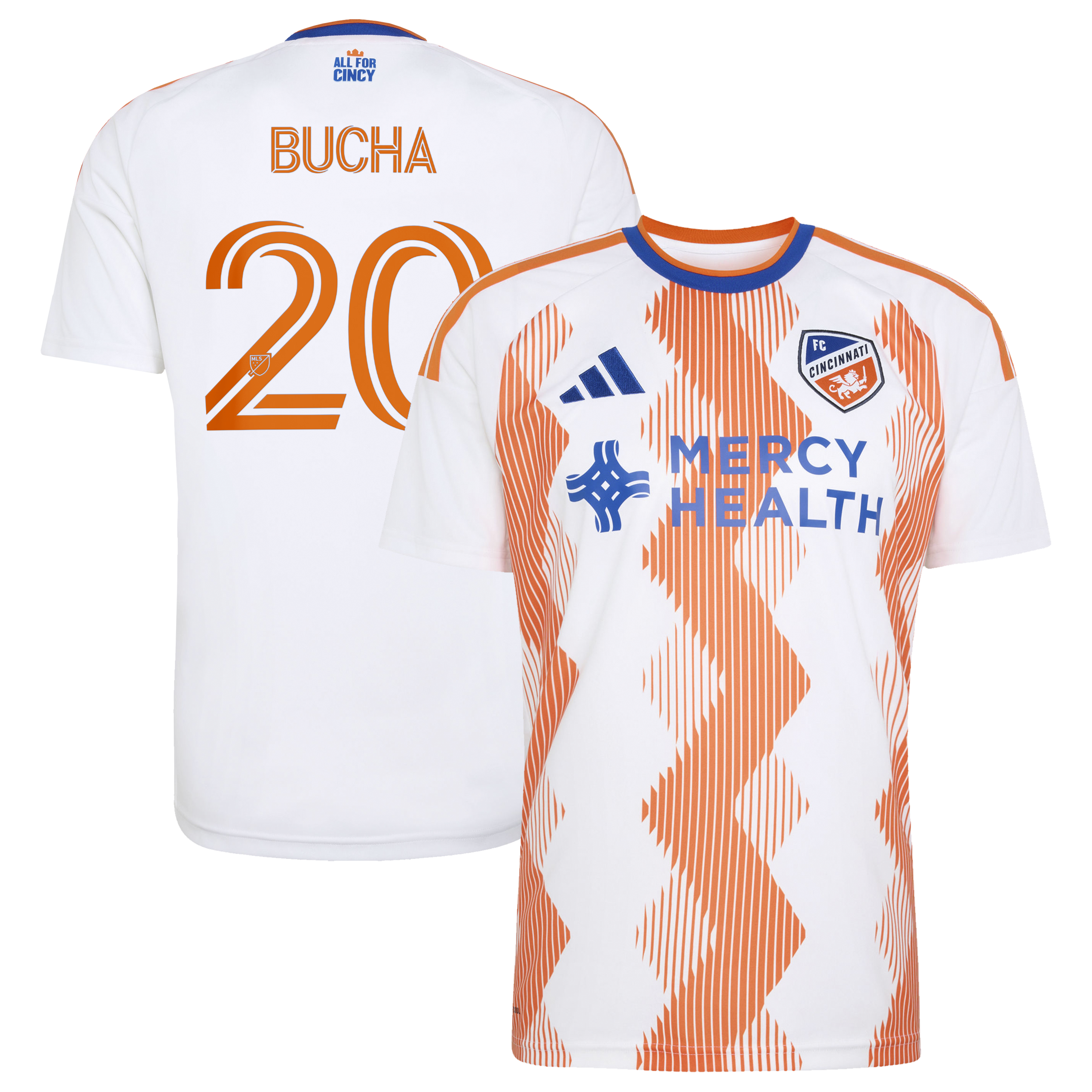 [LK] Pavel Bucha FC Cincinnati 2026 The Seven Hills Kit Replica Jersey - White