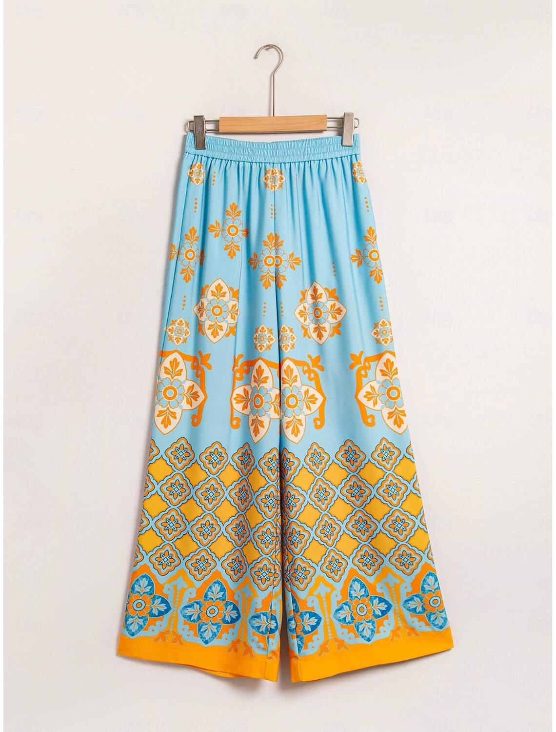 Satin Boho Double Slit Crew Neck Sleeveless Tank Top