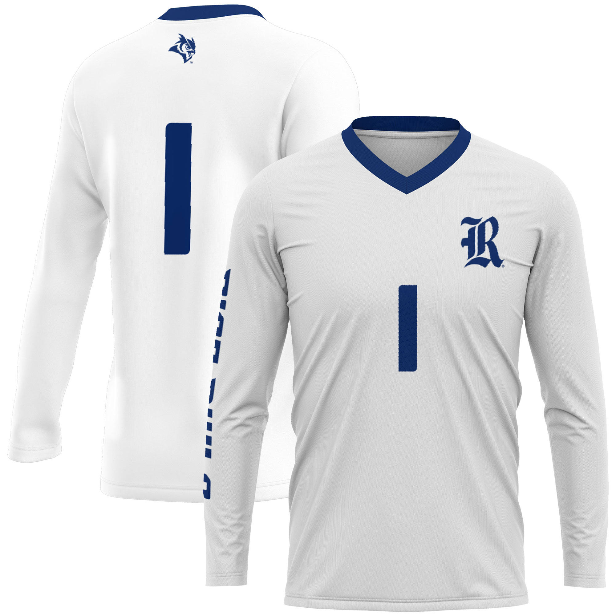 [DDG] Rice Owls GameDay Greats Youth Lightweight Volleyball Jersey - White