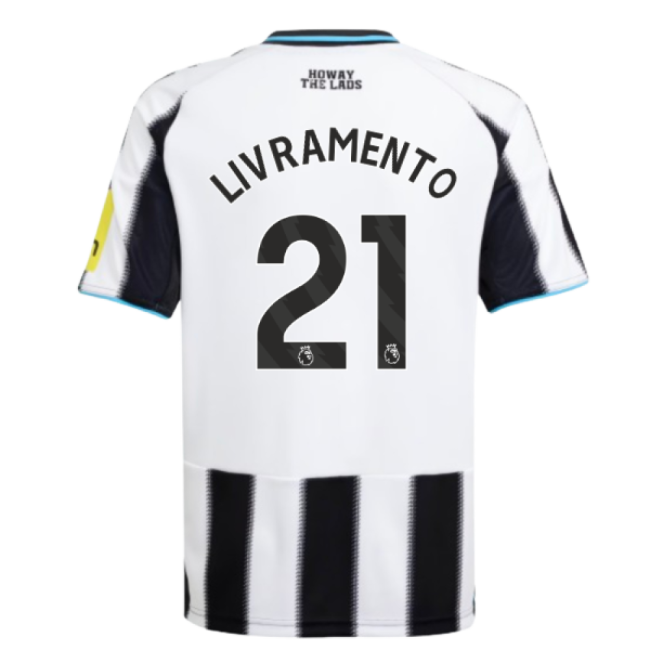 Authentic 2025-2026 Newcastle Home Shirt (kids) (livramento 21)