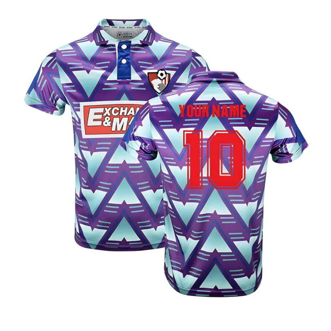 1992-1994 Away Retro Jersey - Quick-Dry Premium Your Name Adults#715