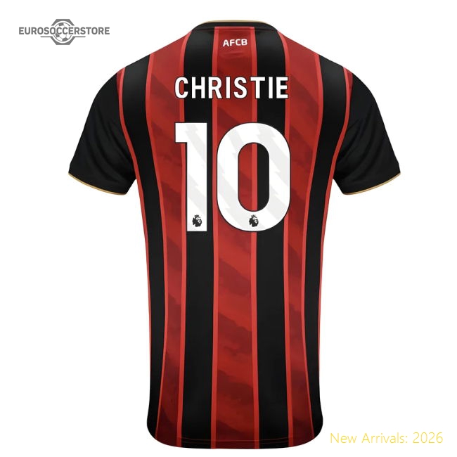 Outstanding 2025-2026 Bournemouth Home Shirt (christie 10)